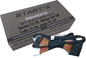 start-x remote start kit for sentra 13-19, versa 14-19, cube 11-14, juke 11-17 || push to start vehicles only || plug n play || zero wire splicing