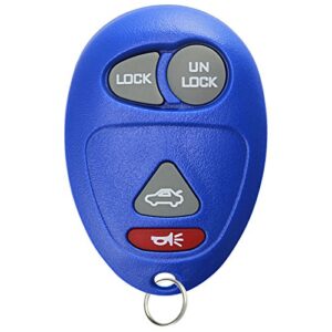 keylessoption keyless entry remote control car key fob replacement for l2c0007t -blue