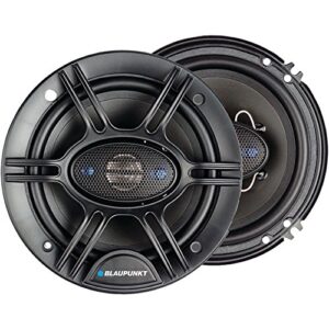 Blaupunkt 6.5-Inch 360W 4-Way Coaxial Car Audio Speaker, Set of 2