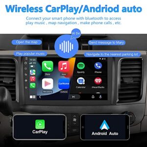 Android 12 Car Radio Stereo for Toyota Sienna 2011-2014 Wireless Apple CarPlay Andriod Auto 2G+32G with SWC WiFi GPS Navigation DSP Bluetooth FM