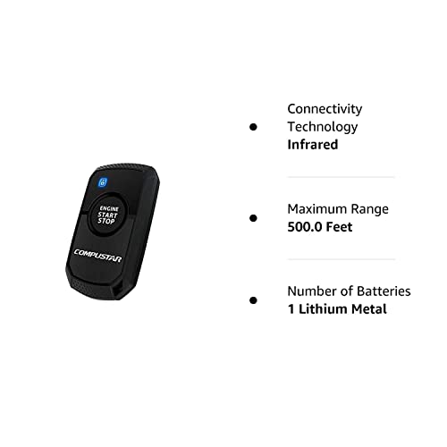 Compustar 1WR3R-AM 1B 1-Way, 1000' Remote