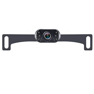 leekooluu lk12-1 wired backup camera for 4.3 baby car mirror 1080 wired system, super night vision with 6 led lights