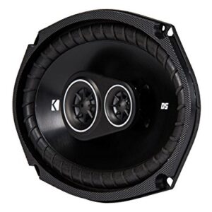 KICKER DSC6930 6x9-Inch (160x230mm) 3-Way Speakers, 4-Ohm Bundle