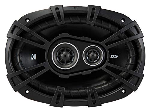 KICKER DSC6930 6x9-Inch (160x230mm) 3-Way Speakers, 4-Ohm Bundle