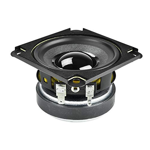 PRV AUDIO 3MR50 3 Inch Midrange Speaker, 8 Ohm, 100 Watts Peak, 50 Watts Program Power PRO Loudspeaker for Portable PA System and Tower Speakers (Single)