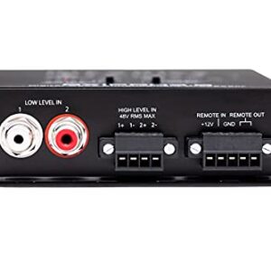 Hifonics BXiPro3.0 Processor (Black) - Digital Bass Enhancement Processor, Dash Mount Remote Control Included, Compact Design