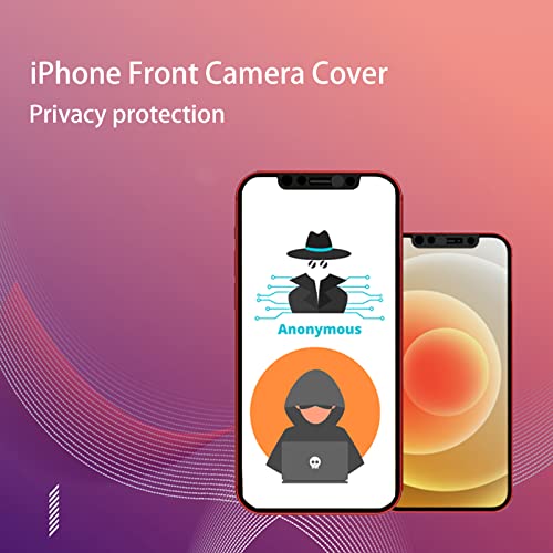 EYSOFT Camera Lens Cover Compatible for iPhone 12 Pro Max Bundled with iPhone Front Camera Cover Protect Privacy and Security But Not Affect Face Recognition