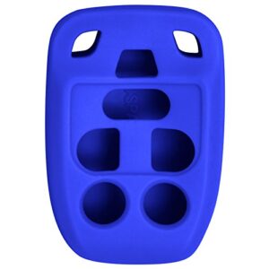 Keyless2Go Replacement for New Silicone Cover Protective Case for Select Honda Remote Keys with FCC N5F-A04TAA - Blue