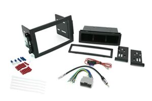 scosche install centric iccr5bn complete basic installation solution for installing an aftermarket stereo compatible with select 2004-09 chrysler, dodge & jeep vehicles with navigation