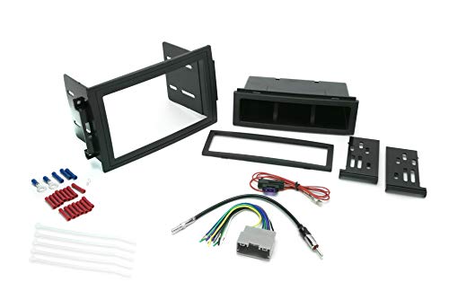 SCOSCHE Install Centric ICCR5BN Complete Basic Installation Solution for Installing an Aftermarket Stereo Compatible with Select 2004-09 Chrysler, Dodge & Jeep Vehicles with Navigation