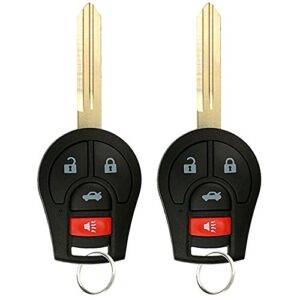 keylessoption car key ignition keyless entry remote control fob replacement for cwtwb1u751 (pack of 2)