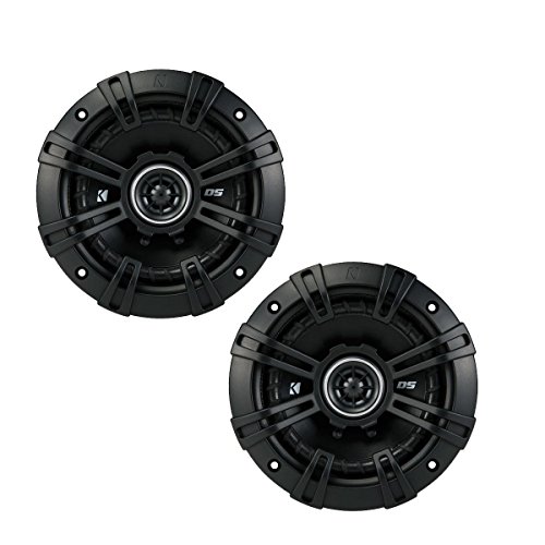 KICKER DSC50 5.25-Inch (130mm) Coaxial Speakers, 4-Ohm (Pair)