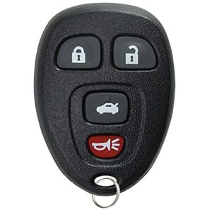 keylessoption keyless entry remote control car key fob replacement for 15252034