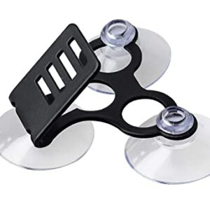 DGTKS Generic Windshield Mount W/3 Suction Cups for Beltronics and Escort Radar Bracket Mount