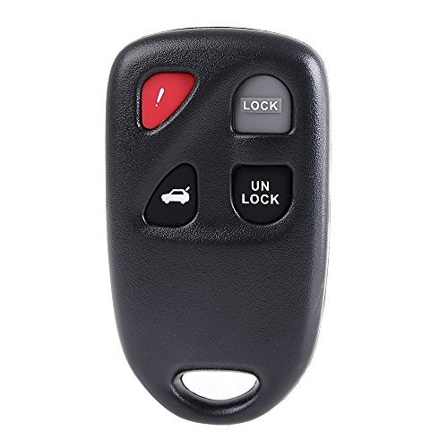 ECCPP KPU41805 Replacement for Keyless Entry Remote Key Fob 03 04 05 for Mazda 6 KPU41805 41805 4238A-12076 (Pack of 1)