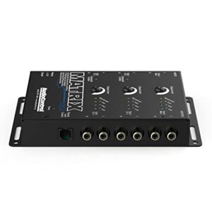 AudioControl Matrix Plus Black Six Channel Line Driver with Remote Level Control Input