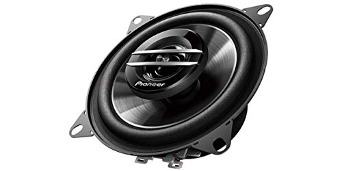 PIONEER TS-G1020S 420 Watts Max Power 4" 2-Way G-Series Coaxial Full Range Car Audio Stereo Speakers with ALPHASONIK Earbuds