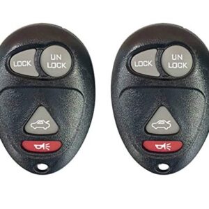 New Replacement Remote Keyless Entry Key Fob Clicker Control Alarm For Buick 2001-2005 Century 2002-2007 Rendezvous L2C0007T;by AUTO KEY MAX (PAIR)