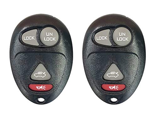 New Replacement Remote Keyless Entry Key Fob Clicker Control Alarm For Buick 2001-2005 Century 2002-2007 Rendezvous L2C0007T;by AUTO KEY MAX (PAIR)