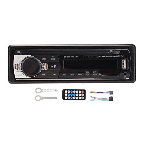 Dual USB Car Stereo Receiver,Car Radio AI Voice Control LED Display,Handsfree Calling Dual Connection USB2.0 CD Car Digital Media Audio Player for Listening to Music