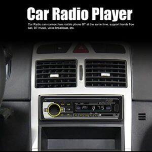 Dual USB Car Stereo Receiver,Car Radio AI Voice Control LED Display,Handsfree Calling Dual Connection USB2.0 CD Car Digital Media Audio Player for Listening to Music