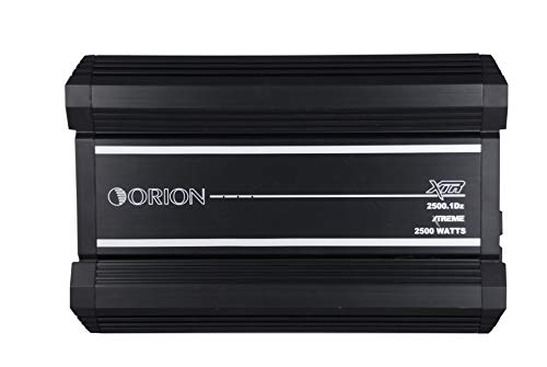 Orion XTR2500.1DZ Monoblock Class D High Performance Amplifier with Remote Subwoofer Level Control, 2500W RMS