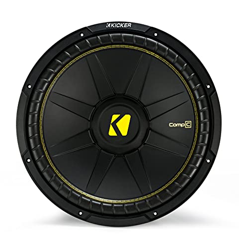 KICKER CWCS154 CompC 15" Subwoofer Single Voice Coil 4-Ohm