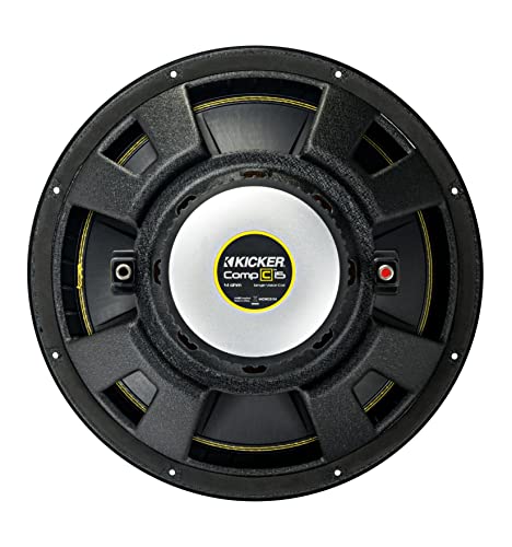 KICKER CWCS154 CompC 15" Subwoofer Single Voice Coil 4-Ohm