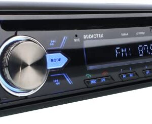 Package 2 Pairs of Pioneer TS-F1634R 6.5" Peak 200W 2-Way Speakers + Audiotek AT-980BT AM/FM/MP3 Playable w/ Bluetooth/USB/AUX/SD/CD Car Stereo Receiver