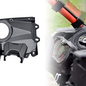 SAUTVS Front Dash Speaker Mount for Can Am X3, Front 6.5 inch Speaker Enclosure Panels for 2017-2022 Can-Am Maverick X3 / X3 Max Stereo System Accessories