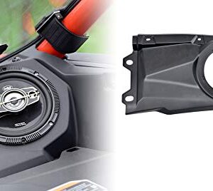 SAUTVS Front Dash Speaker Mount for Can Am X3, Front 6.5 inch Speaker Enclosure Panels for 2017-2022 Can-Am Maverick X3 / X3 Max Stereo System Accessories