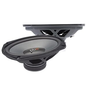 powerbass oe-690d 6×9 midbass oem replacement speakers/woofers (pair)