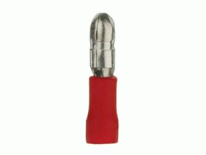 install bay rvmb vinyl male bullet connector 22/18 gauge .156, red (100-pack)