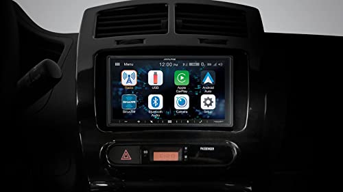 ALPINE iLX-W650 7" Digital Media Bluetooth Carplay Receiver+License Plate Camera