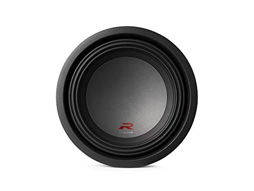 Alpine R-W10D4, R Series Dual 4 Ohm Voice Coil 2250 Watts Subwoofer, 10"