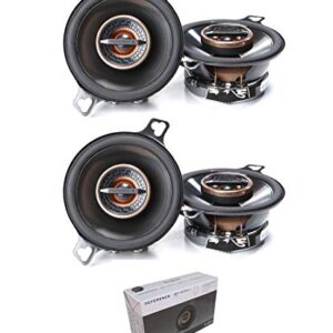 Infinity - Two Pairs of REF-3032CFX Reference 3.5 Inch Two-Way car Audio Speakers