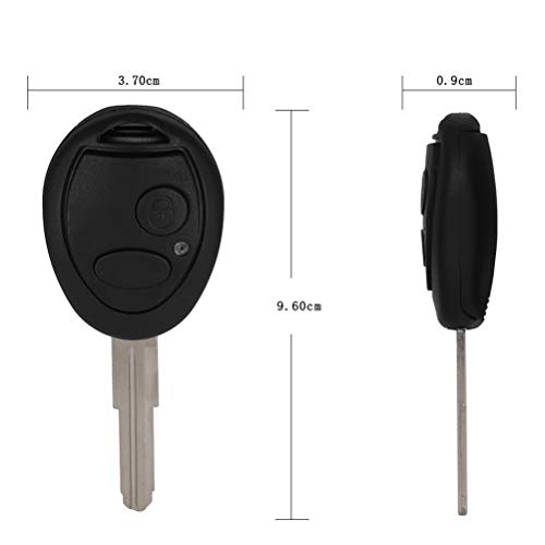 OCPTY 1 X Flip Key Entry Remote Control uncut Key Fob Transmitter Replacement for Land Rover Discovery 99 00 01 02 03 04 N5FVALTX3 CWE10071