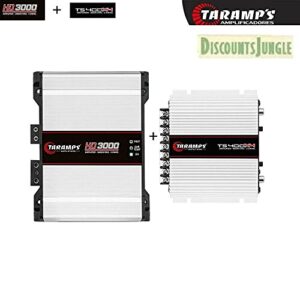 Taramps HD 3000 1 Ohm 3k Car Amplifier HD3000 + TS400x4 Amp