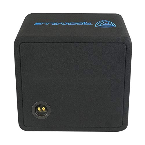 Rockville VS12K54 12" K5 1400w Car Subwoofer in Vented Sub Enclosure Box - 4 Ohm,Black