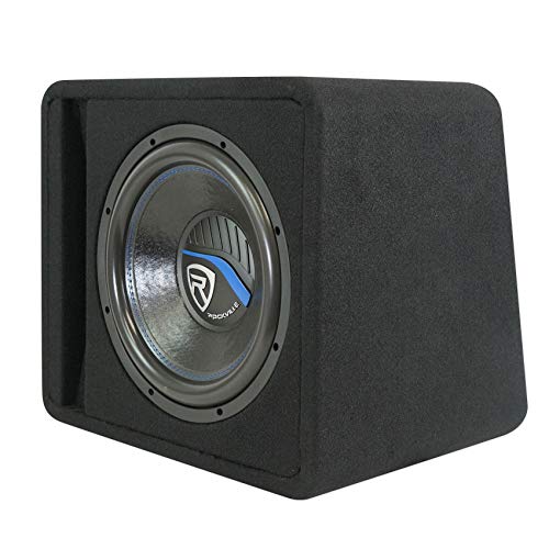 Rockville VS12K54 12" K5 1400w Car Subwoofer in Vented Sub Enclosure Box - 4 Ohm,Black