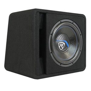 Rockville VS12K54 12" K5 1400w Car Subwoofer in Vented Sub Enclosure Box - 4 Ohm,Black