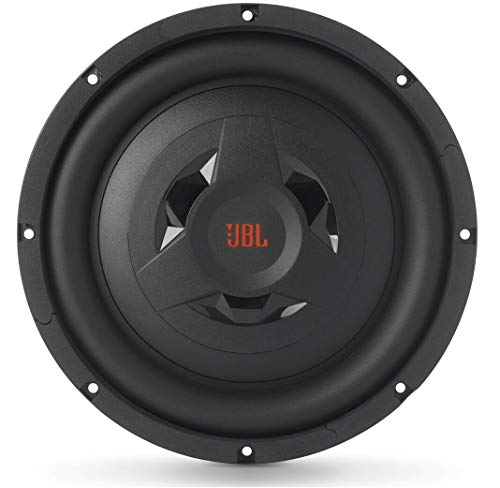 JBL Club WS1000 10" Shallow Mount subwoofer w/SSI (Selectable Smart Impedance) Switch from 2 to 4 ohm Bundled with Alphasonik Earbuds