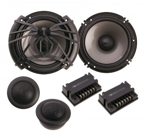 Soundstream AC.6 Arachnid Series 6.5″ Component Set; 100w, 4-ohm