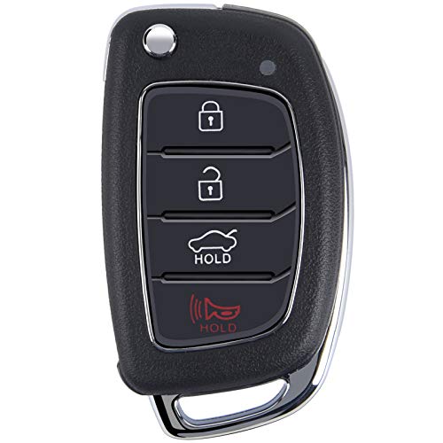 Car Key Fob Fit for Hyundai 2015 2016 2017 Sonata OEM Remote (95430-C1010) Keyless Entry System 433 MHz(TQ8-RKE-4F16)