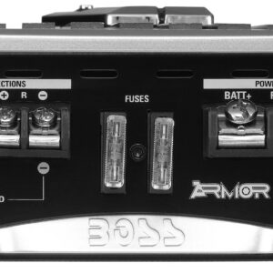 BOSS Audio Systems AR1600.2 2 Channel Car Amplifier - 1600 Watts, Full Range, Class AB, 2-4 Ohm Stable, Mosfet Power Supply, Bridgeable
