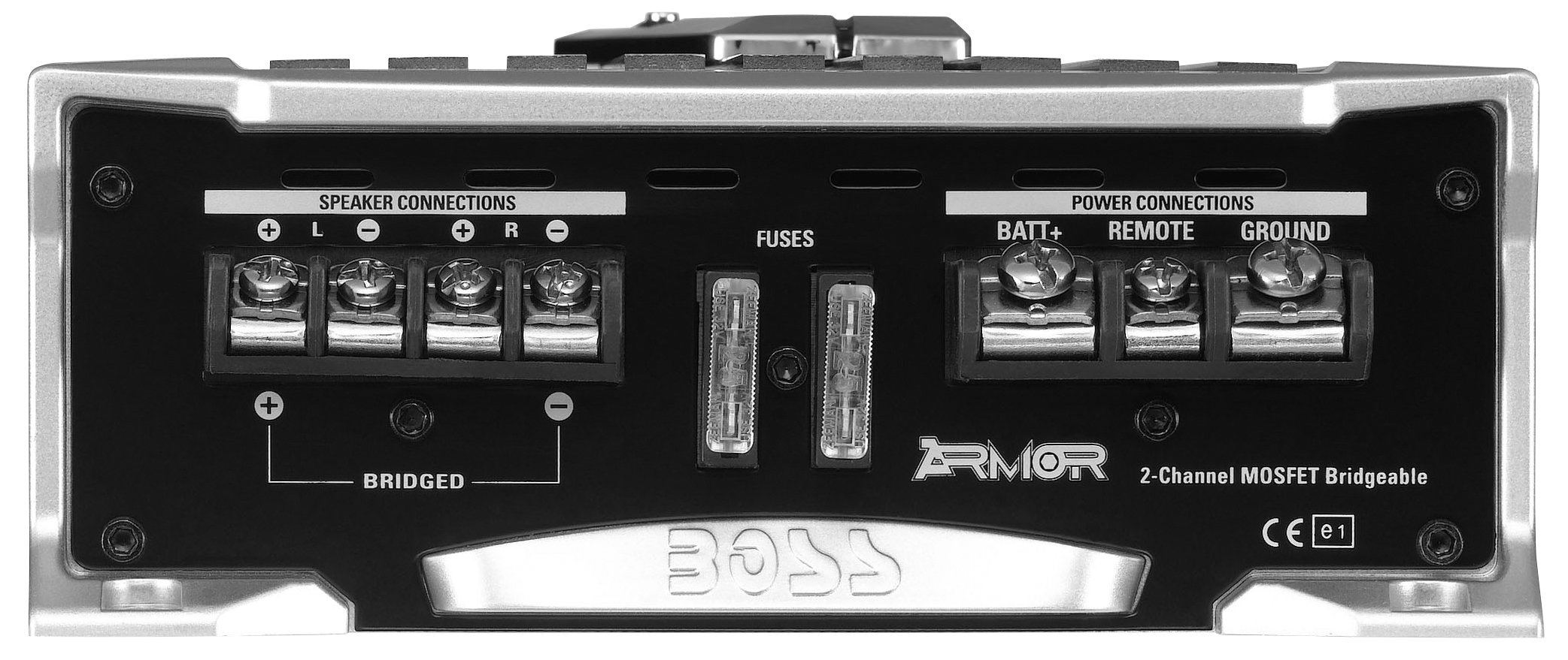 BOSS Audio Systems AR1600.2 2 Channel Car Amplifier - 1600 Watts, Full Range, Class AB, 2-4 Ohm Stable, Mosfet Power Supply, Bridgeable