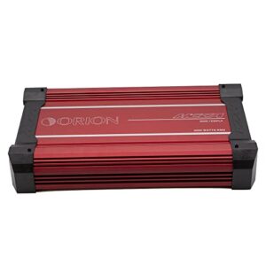 Orion HCCA3000.1DSPLX Monoblock Class D Competition Amplifier with Remote Subwoofer Level Control, 3,000W RMS
