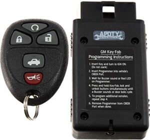 apdty 22733524 keyless entry remote 5 button