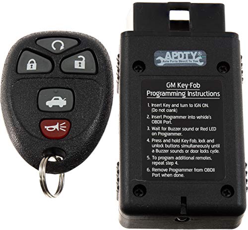 APDTY 22733524 Keyless Entry Remote 5 Button