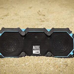 Altec Lansing LifeJacket 2 - Waterproof Bluetooth Speaker, Floating Portable Speaker for Travel & Outdoor Use, Deep Bass & Loud Sound, 30 Hour Playtime